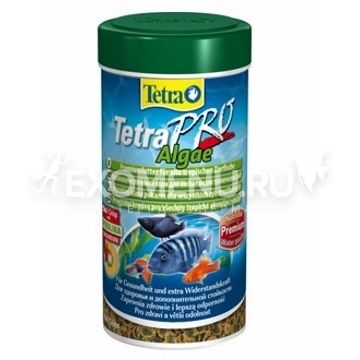 Корм для всех видов рыб со спирулиной Tetra Pro Algae 100 мл чипсы