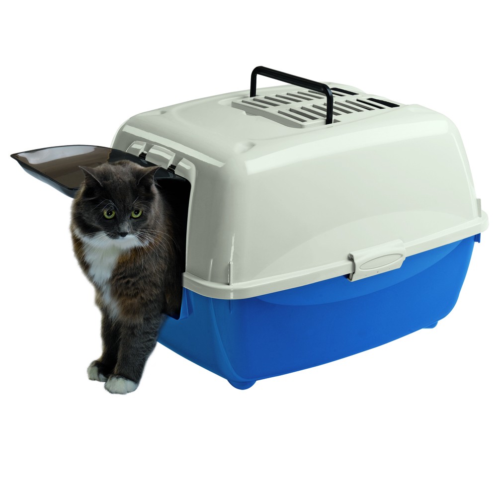 Ferplast BELLA туалет закрытый 56x43,5x37 cm, с угольным фильтром