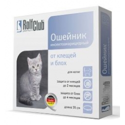 Rolf Club ошейник против блох и клещей для котят