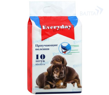 EVERYDAY впитывающие пеленки для животных ГЕЛЕВЫЕ 60х45 см