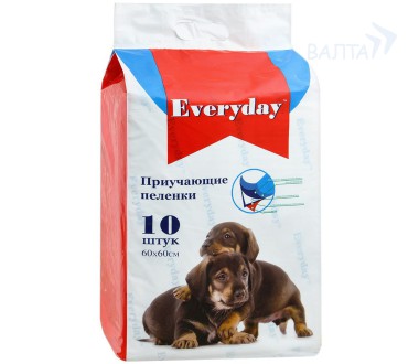 EVERYDAY впитывающие пеленки для животных ГЕЛЕВЫЕ 60х60 см