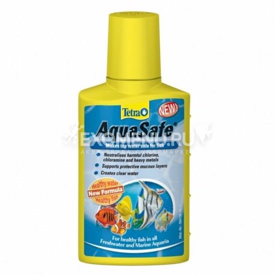 Кондиционер Tetra Aqua SafeStart 50 мл, для быстрого заселения аквариума