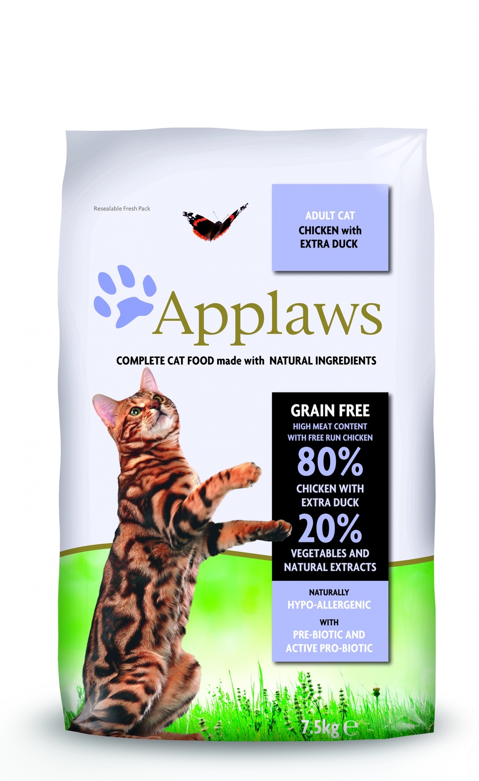Applaws Беззерновой для кошек "Курица и Утка/Овощи: 80/20%", фото №3 Applaws Беззерновой для кошек "Курица и Утка/Овощи: 80/20%", фото №3