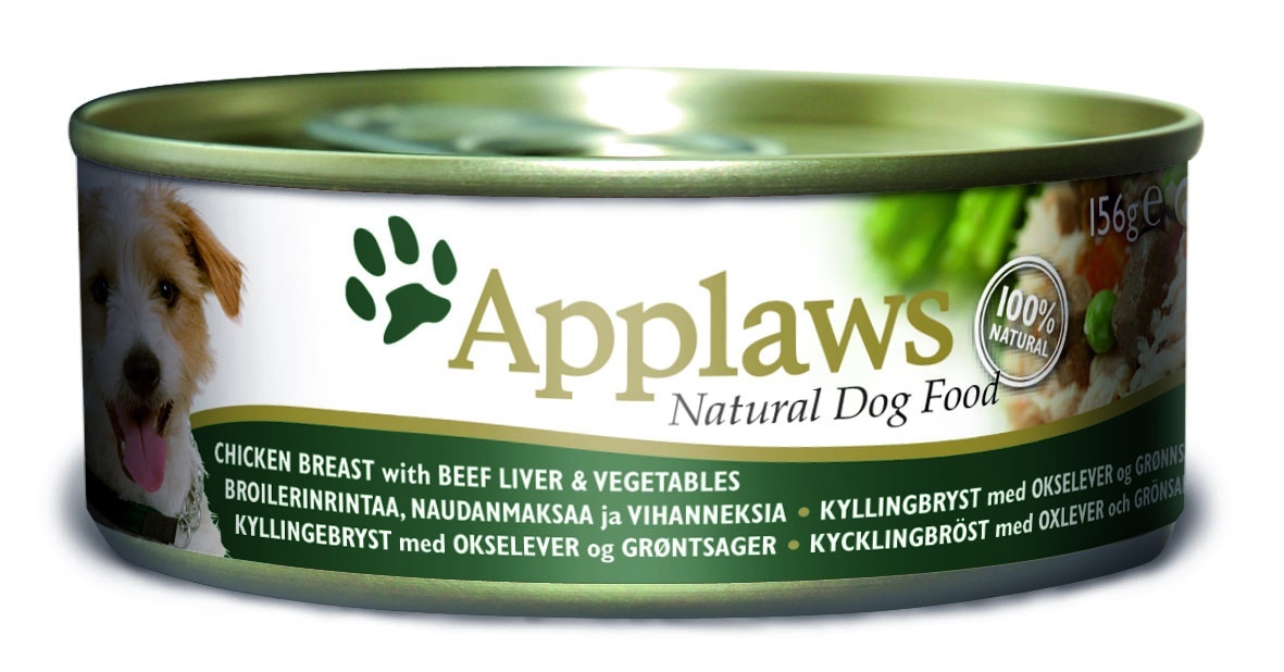Applaws Консервы для собак с курицей, говядиной, печенью и овощами