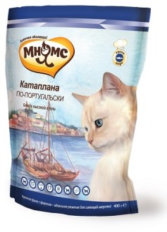 Мнямс корм для взрослых кошек Катаплана по-португальски (с форелью)