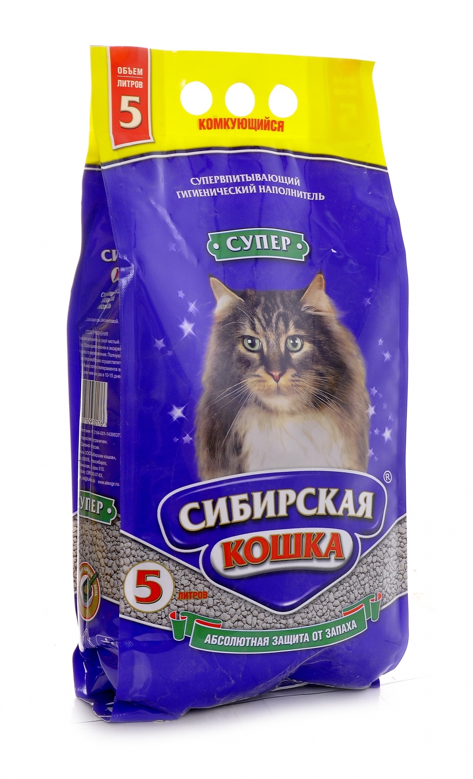 Комкующийся наполнитель "Супер"
