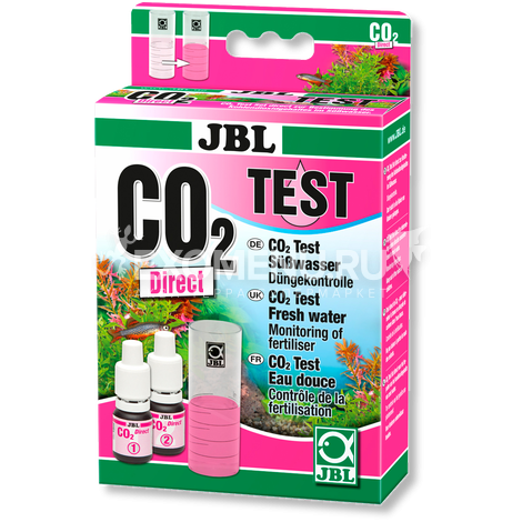 JBL CO2 Direct Test-Set - Быстрый тест для мгновенного измерения содержания CO2 в воде