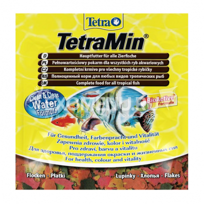 Корм основной для всех видов рыб (пакет) Tetra Min Pro Crisps 12g