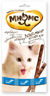 Мнямс лакомые палочки 13,5 см для кошек с лососем и форелью