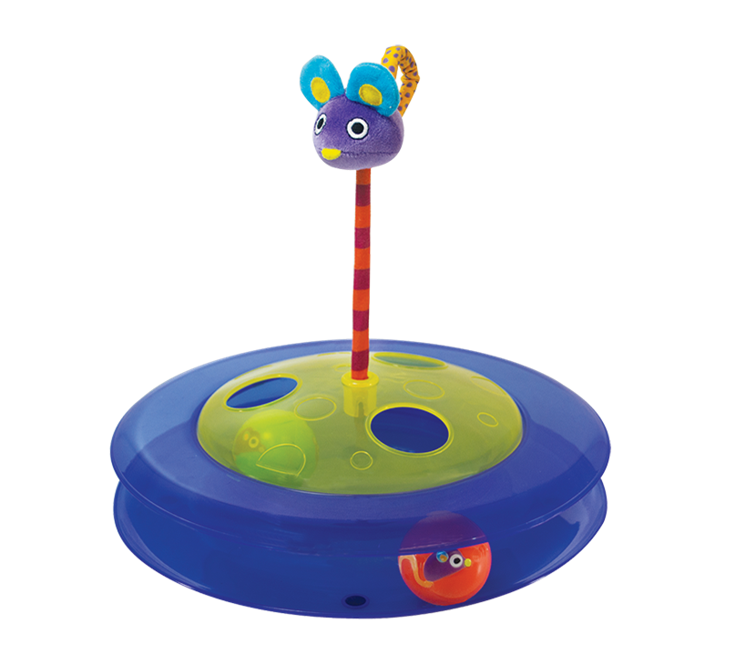 Petstages игрушка Трек с двумя мячиками арт 367YEX