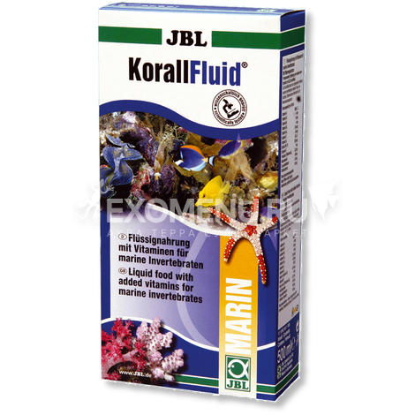 JBL KorallFluid- Жидкий планктон для беспозвоночных и мальков, 500 мл. (500 г.)