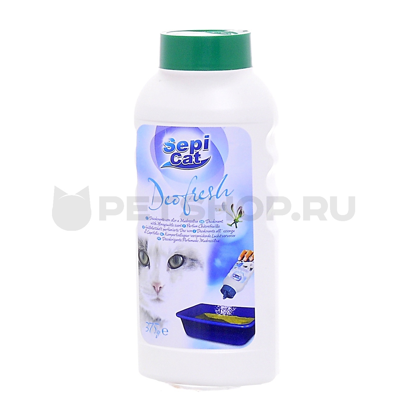 Сухой дезодорант "Деофреш" для кошачьего туалета, фото №2 Сухой дезодорант "Деофреш" для кошачьего туалета, фото №2