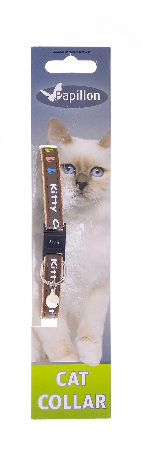 Ошейник для кошек "Китти", коричневый, фото №2 Ошейник для кошек "Китти", коричневый, фото №2