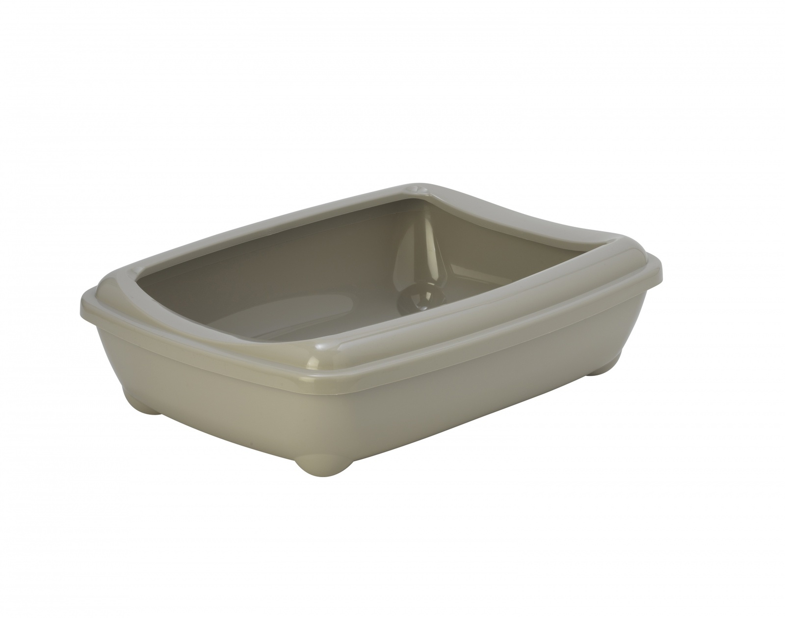 Туалет-лоток большой с рамкой artist large + rim, 50х37х13,  теплый серый (arist-o-tray + rim 50cm large)