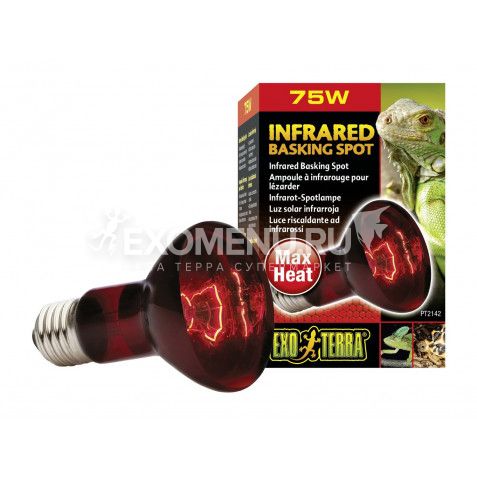 Инфракрасная лампа Heat Glo, R 20, 75 Вт