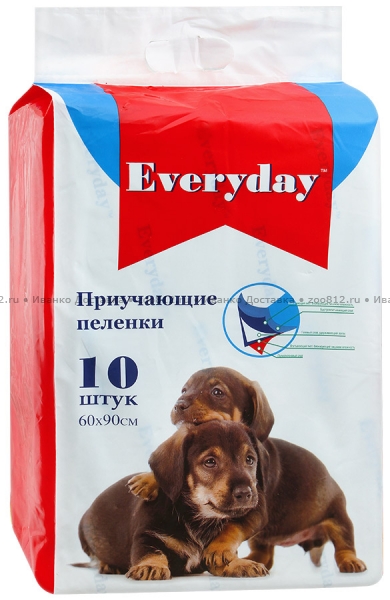 EveryDay впитывающие гелевые пеленки для животных для собак и щенков (60 х 90 см.)