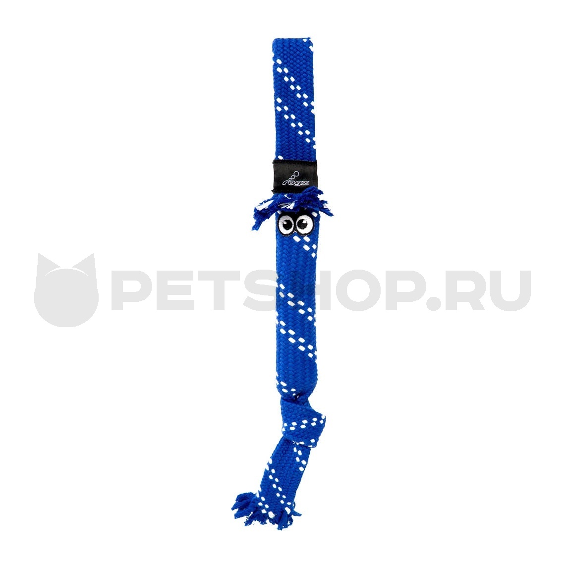 Игрушка веревочная шуршащая SCRUBZ, синий