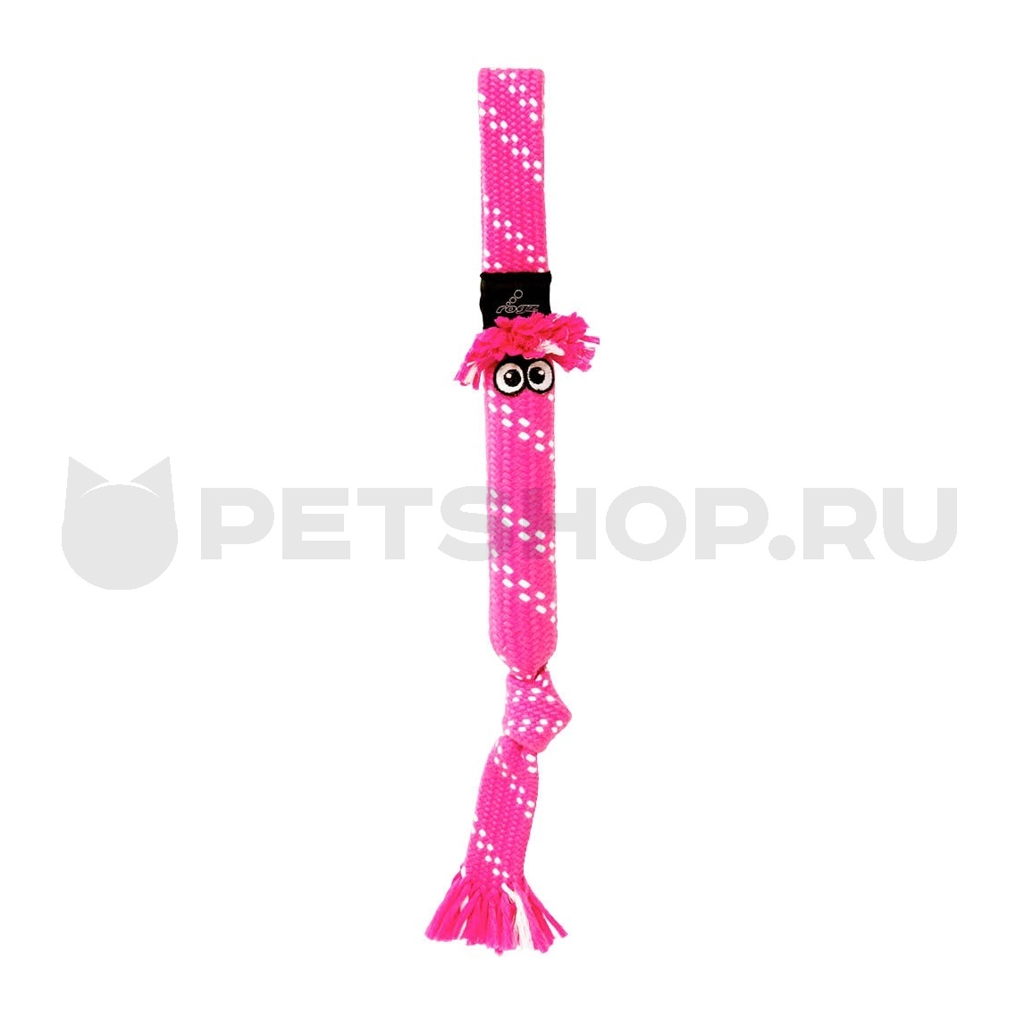 Игрушка веревочная шуршащая SCRUBZ, розовый