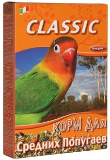 FIORY корм для средних попугаев Classic