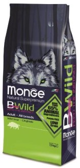 Monge Bwild Dog Boar корм для взрослых собак всех пород с мясом дикого кабана