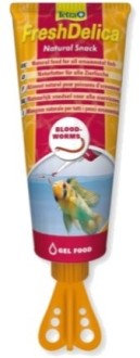 TetraFreshDelica Bloodworms корм мотыль в желе 80 г