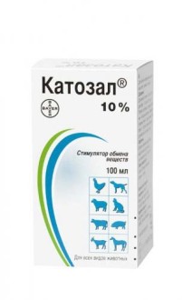 Bayer Катозал 10% инъекционный тонизирующий раствор 100 мл