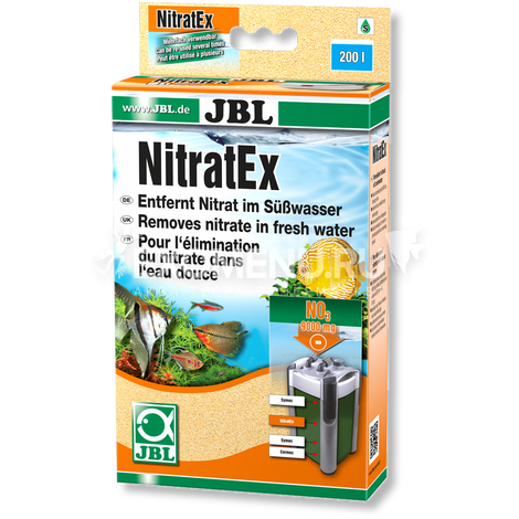 JBL NitratEx - Фильтрующий материал для быстрого удаления нитратов, с мешком, 250 мл.
