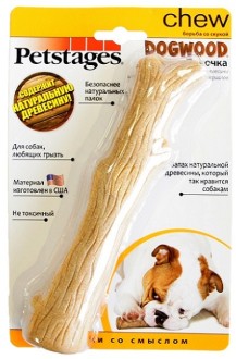 Petstages игрушка для собак Dogwood палочка деревянная 18 см средняя