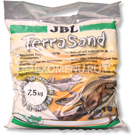 JBL TerraSand wei? - Донный грунт для сухих террариумов, цвет белый, 5 л.