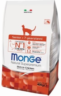 Monge Cat корм для пожилых кошек