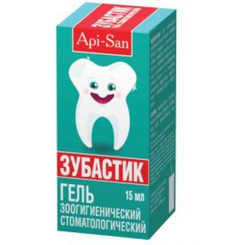 ЗУБАСТИК гель зоогигиенический стоматологический 15 мл
