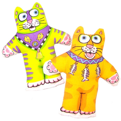 Fat Cat Kitten Little Маленький котенок игрушка для кошек с кошачьей мятой MK650144