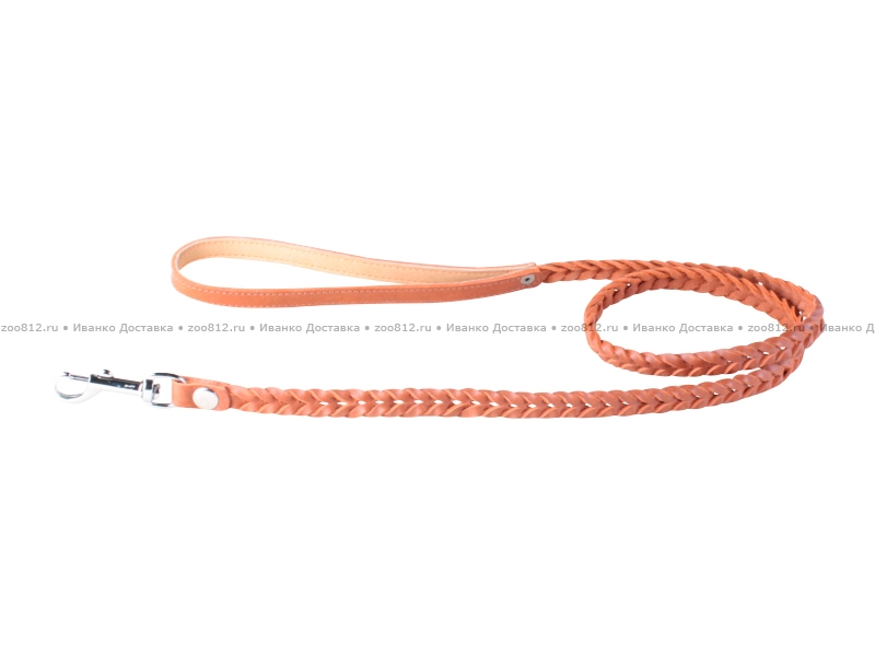 Collar плетёный поводок «Двойная коса» для собак