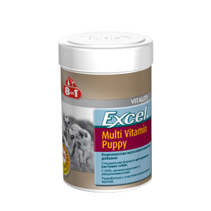 8in1 Excel Multi Vitamin Puppy мультивитамины для щенков 100 таблеток