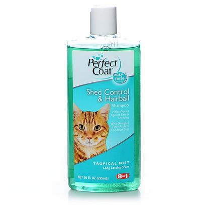 8in1 PC Shed Control&Hairball шампунь д/кошек против линьки и колтунов с тропическим ароматом 295 мл арт 1006374