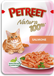 Petreet Паучи для кошек Лосось 85 г