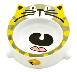 Миска смешная "Кошка", 200мл, 16 х 16 х 4,5 см, пластик