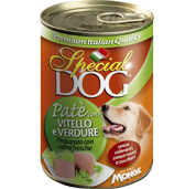 Special Dog консервы для собак паштет телятина с овощами 400 г