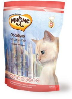 Мнямс корм для взрослых кошек Оссобуко по-милански (с ягненком)