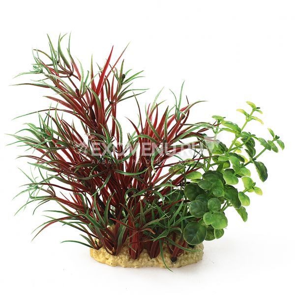 ArtUniq Lagarosiphon madagascariensis Red mix 15 - Композиция из искусственных растений Лагаросиф...