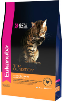 EUK Cat корм с домашней птицей для взрослых кошек