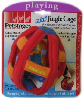 Petstages игрушка для собак Mini "Клетка текстильная" маленькая