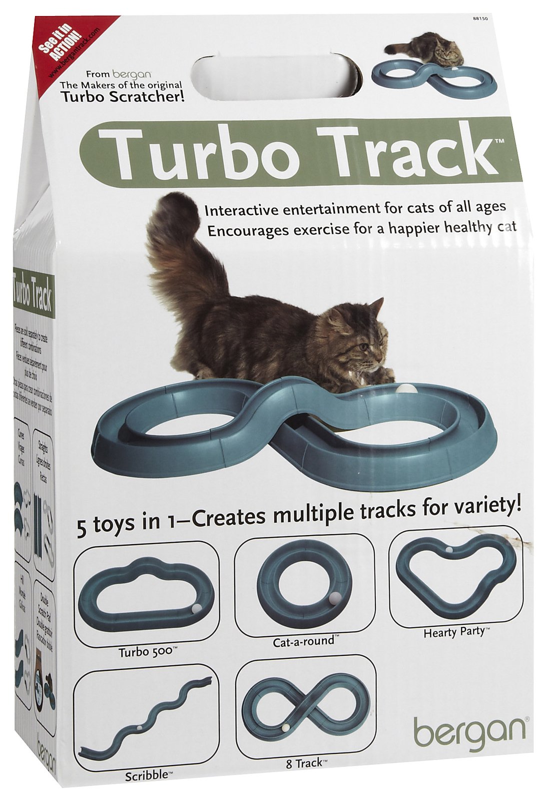 Bergan Turbo track интерактивная игрушка для кошек