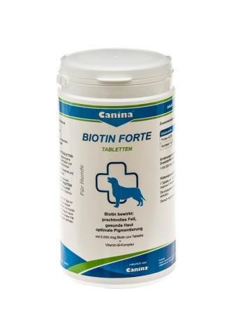 Canina Biotin Forte (таблетки) добавка с биотином для собак