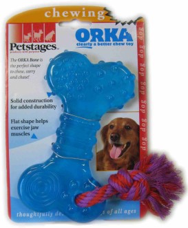 Petstages игрушка для собак "ОРКА косточка" большая СКИДКА 25%
