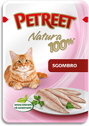 Petreet Паучи для кошек Макрель 85 г