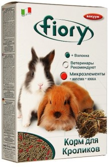 FIORY корм для кроликов Pellettato гранулированный  850 г