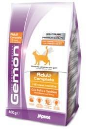 Gemon Cat корм для взрослых кошек с курицей и индейкой 400г