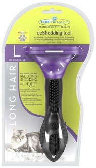 FURminator для кошек больших длинношерстных пород Long Hair Large Cat 7 см
