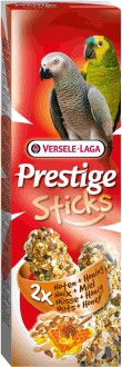 VERSELE-LAGA палочки для крупных попугаев Prestige с орехами и медом 2х70 г